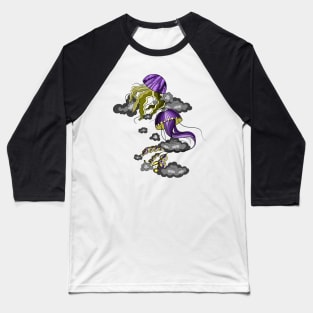 Space Jellyfish Baseball T-Shirt